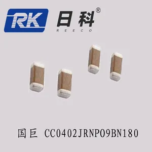 供应国巨陶瓷贴片电容0402 180 5% 50V原装正品 价格有优势