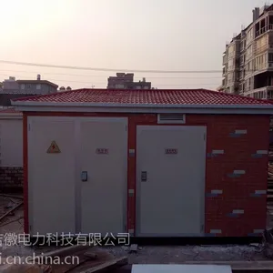 本公司专门生产仿古建筑风格户外箱式变电站 景式户外箱式变电站