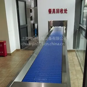 餐具回收输送机,直行防水防油输送机