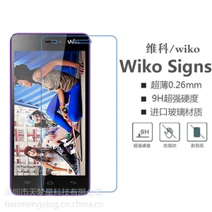 法国 WIKO Highway Signs钢化玻璃膜 手机保护前膜 防刮防爆批发