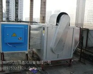 深圳餐饮低空目测无烟型净化器安装,抽油烟风管