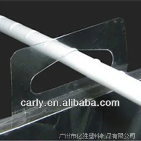 文具包装PVC挂钩三角孔整体尺寸38*38mm