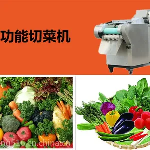 YQCQJ660型多功能切菜机 不锈钢切菜机 食堂切丝片丁段 剁椒专用
