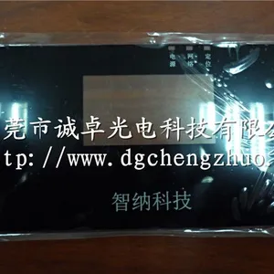 东莞诚卓光电厂家定制农业科技用贴3M胶钢化丝印玻璃面板高透光视窗片