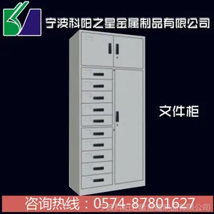 上档下二十斗柜 宁波 慈溪 余姚 铁皮文件柜 钢制档案柜