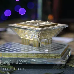 尚鼎晶品 上海中国管水晶建筑模型 商务礼品 旅游纪念品 办公摆件