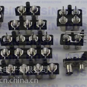 供应BNC多孔视频连接器，德索高清BNC接头，BNC视频座