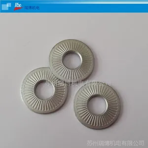 NFE25511 M10*27 滚花碟簧 达克罗 法式锁紧垫圈 防松|碟形垫圈
