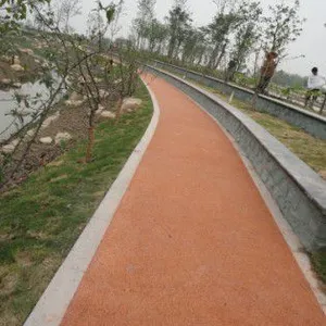 广西彩色透水地坪材料+专业施工指导&mdash;厂家直销批发！景观工程