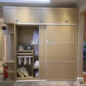 宿州衣柜定制 顶固卡布诺一字柜量身定制