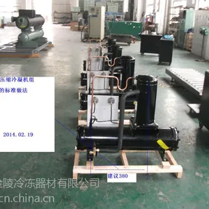 艾默生谷轮全封涡旋水冷中温压缩冷凝机组XD-QF系列