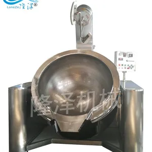 全自动馅料炒锅电磁加热行星搅拌锅无烟高效安全节能
