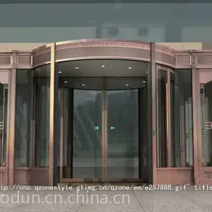 铜旋转门