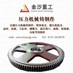 湖南大型印刷机铸钢件厂家 ,金沙重工超出您想像中的好!