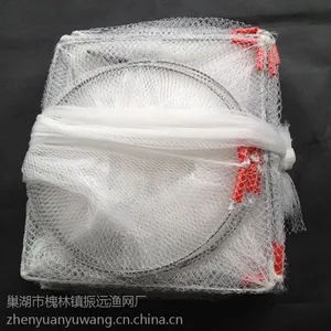 建设渔网 长期批发定做10米*加密无结地虾笼 可折叠量大价格从优