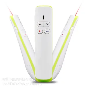 莲创L360充电翻页包邮 PPT幻灯遥控笔 教学激光笔锂电翻页笔