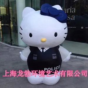 供应?泡沫雕塑KT猫-节日-庆典-婚庆-美陈-舞美道具