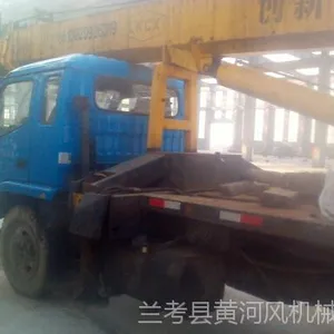二手10吨吊车 唐骏698底盘 九成新2015优惠价格
