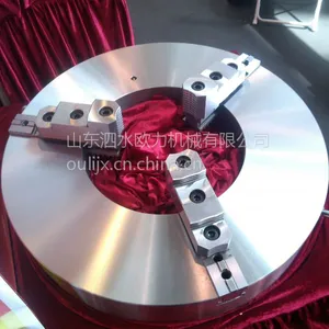 欧力机械三爪自定心卡盘 大直径卡盘 三爪卡盘 重型机床卡盘K111000A