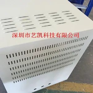 艺凯钣金龙岗机箱机柜水电解制氧柜百叶窗通风演示柜非标件定制 冷轧板烤漆