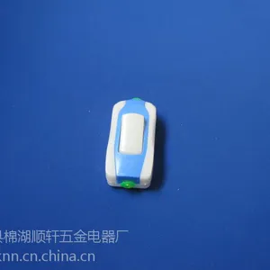 顺轩***床头开关 手压开关 双头通线单控按钮开关