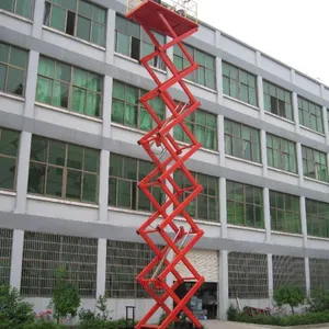 移动升降机高空作业平台液压升降平台16米升降梯移动式升降机