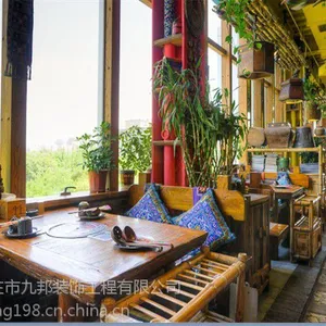 石家庄中式茶楼会所风格装修设计