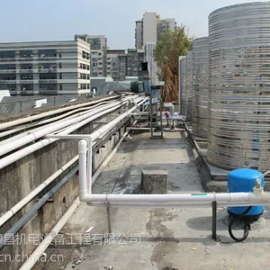 供应厂长家直销75KW(100匹)空压机余热回收节能改造热水工程,零能耗热水,艾德品