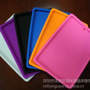 供应ipad5保护壳 ipadair硅胶套 多色出货快 量大*** ipadAir