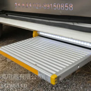供应校车商务车侧门专用电动伸缩式踏步