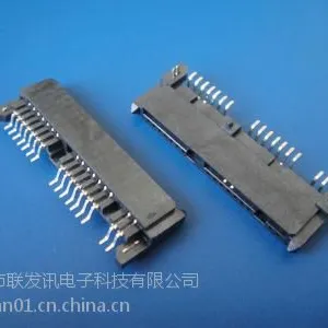 SATA 7 9P 母头 SMT 板下型 LCP