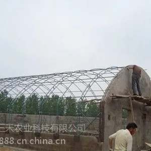吉林通化市钢管土鸡养殖大棚建设案例--潍坊三禾农业【0536-8700081】