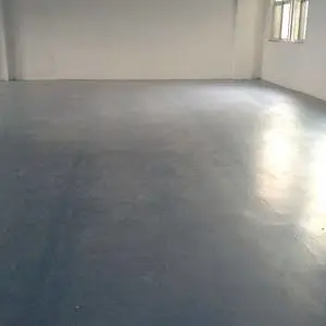 建设美好工业地坪装饰以硬化耐磨地坪收尾