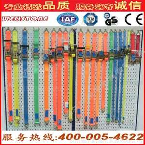 高强捆绑带拉紧器 棘轮式货车货物收紧器