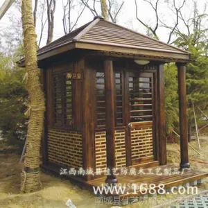 江西厂家供应防腐碳化木 木屋 专业定制设计木屋别墅 休闲木屋