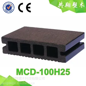 塑木空心地板 100*25mm 共翔塑木 厂家直销 MCD-100H25
