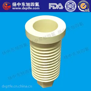东旭塑料管悬浮聚合聚四氟乙烯树脂经柱塞挤压加工制成四氟管