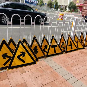宜昌三角形公路交通标志,工程级三角形安全警示标志反光标志牌