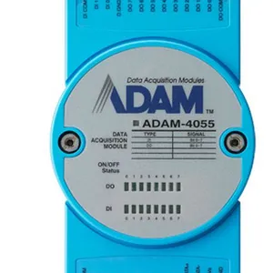 ���ͺ����л�ADAM-4055�ں�ADAM-4055���ɹŴ�LED��ʾ��16·��������������ģ��