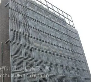 厦门建筑工程室外装饰网/数控冲孔装饰网/室外工程金属冲孔网幕墙