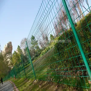 湖北宜昌桑葚种植基地铁网栏 桑葚采摘园隔离栅 铁篱笆栅栏【博达栅栏】