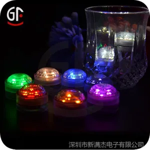厂价供应LED电子蜡烛灯 潜水蜡烛灯 圆齿形防水灯 遥控潜水led灯