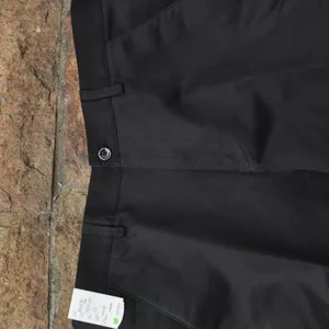 品牌热卖中年修身男式休闲裤男休闲纯棉卡其弹力男士休闲长裤