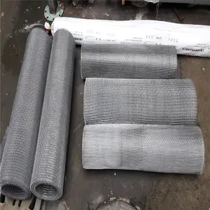 旺来铜丝网轧花网 圈玉米轧花网 黑色编织网