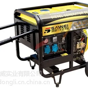 小型5kw柴油发电机/应急式380V柴油发电机