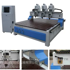 青岛欣鑫HX-1825KS-T3独立三主轴木工雕刻机