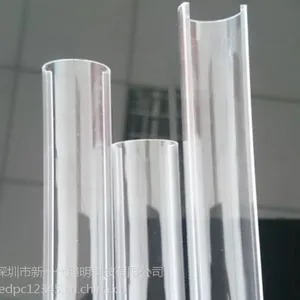 ***T8光洁无炫光透明PC罩