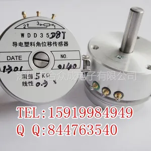 供应电位器WDD35D8T,单圈导电塑料电位器,角度位移传感器
