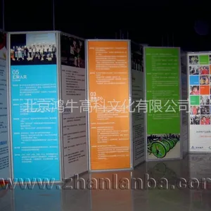 供应铝合金折叠屏风,铝合金屏风展板,折叠屏风展板,办公隔断,