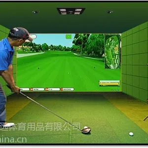 供应美国3D高速摄像高尔夫模拟器